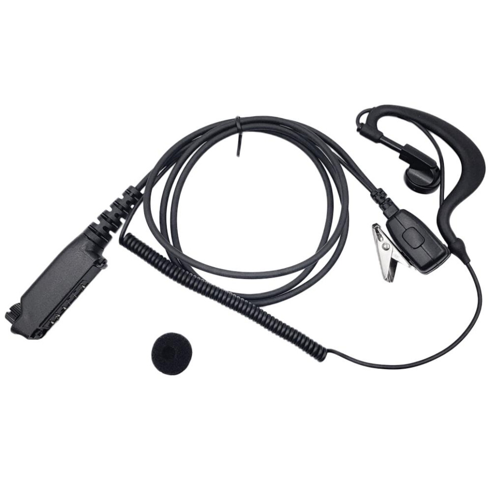 Ear Hook Earpiece Microphone For Sepura Stp8000 Stp8030 Walkie Talkie 791557629140
