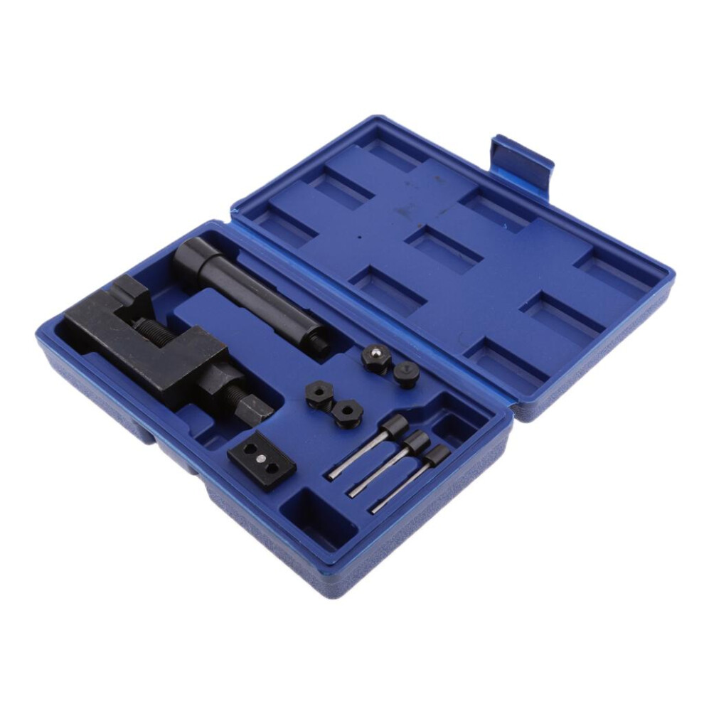 Heavy Duty Motorcycle Chain Cutter Breaker Riveter Riveting Tool 415 - 739913254124