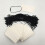 100x Blank Price Tags Rectangle Clothing Tag Marking Tag with Black St 2