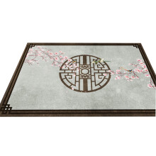 Anti-Slip Mahjong Mat, Crystal Velvet Fabric Ensures Durability & Comfort, Washable Table Mats Suitable For Various Game Nights, Non-Slip Rubber Backi