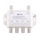 2x4 Way LNB Voltage Selected Multiswitch Satellite Multi Switch 2 In 4 1