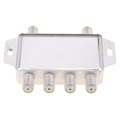 2x4 Way LNB Voltage Selected Multiswitch Satellite Multi Switch 2 In 4 2