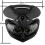 12V Universal for Motorcycle Head Lamp Fairing Headlight Mask 2