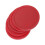 4pcs Air Hockey Table Arcade Game Pucks 82mm Red 3