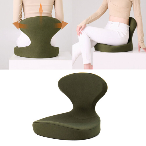 Oreiller de chaise ergonomique-jaune d'automne doré 2
