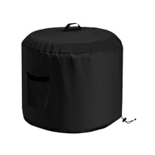 Weather Resistant Protective Cover for Outdoor Ice Bath-Black