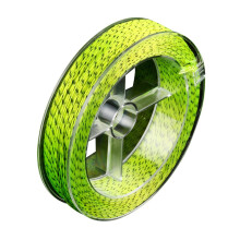 Double Color Fly Fishing Braided Backing Line 20lbs 50yards - Black/Ye