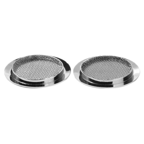 2 Pieces Sound Hole Inserts Screen Speaker Grill for Resonator Dobro G