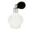 80ML Fashion Short Spray Atomizer Refillable Vintage Glass Perfume Bot 3