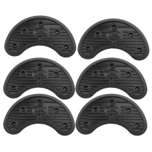3Pairs Rubber Heel Savers Toe Plates Taps DIY Shoe Repair Supplies Thi