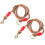 1 Pair Adjustable Swing Rope 1.8M 1