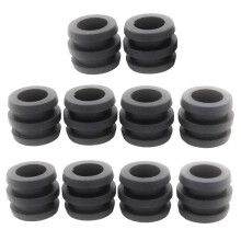 10 Pieces 16mm Foosball Table Rod Bumper Buffer for Table Soccer Footb