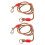 1 Pair Adjustable Swing Rope 1.8M 2