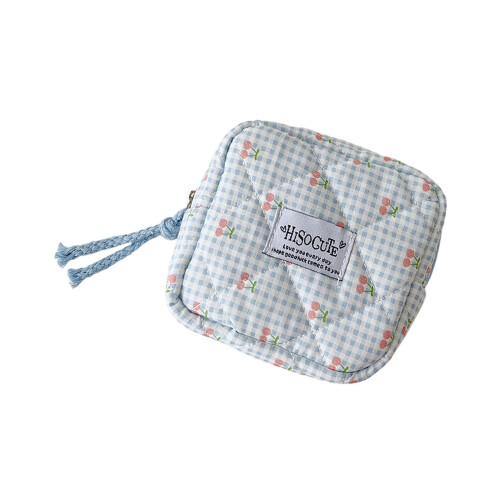 Stylish Sanitary Napkin Holder Storage Organizer with-Blue