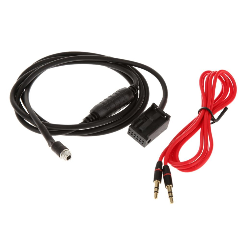 Female 3.5Mm Aux Cd Adapter Cable For Z4 E85 E53 E83 E39 E60 E61 E6 644132106560