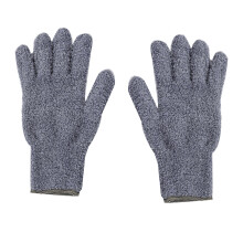 Quick Dry Hair Drying Gloves, Reusable Cleaning Glove Soft Microfiber Towel for Gentle Hair Drying and Damage Prevention, Machine Washable Lint-Free D