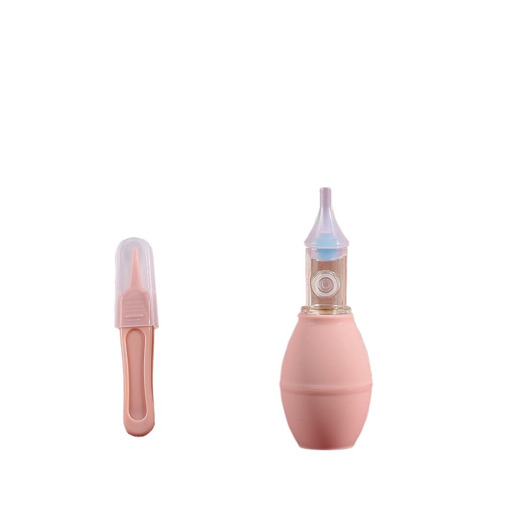 (Pink) Baby Nasal Aspirator For Nasal Congestion Pink