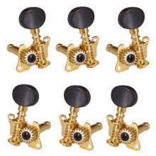 3R3L String Tuning Peg Tuner Open Oval Button Heads for Acoustic Folk