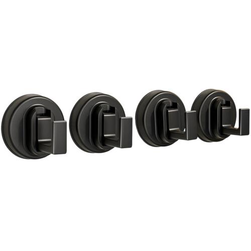 Practical Suction Cup Hook For Wall Drillless Required-Black 4