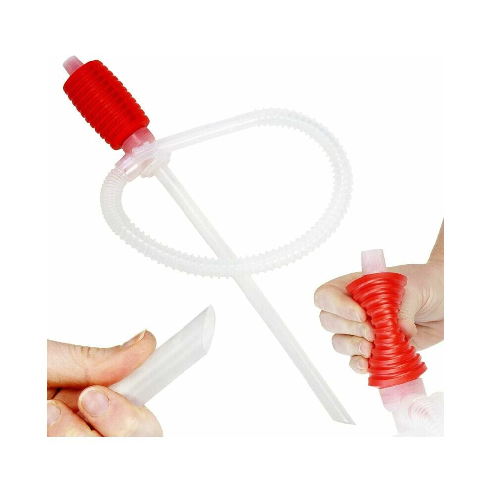 Dur Fluid Transfer Partner, Manual Siphon Pump With Versatile Application For Fresh Water And Chemicals, Large Ball Type Siphon Offers Smooth 9190834266619