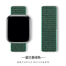 (17# spearmint green, 44/45/46/49mm) For Apple Watch Nylon Woven Strap Series 8 7 6 5 4 3 2 SE 38/40/41mm & 42/44/45 mm