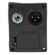 9V Guitar Bass EQ Pickup Battery Box Case w/ Contact Clip Jack Circuit
