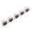 5pcs XLR 3 Pin Female Mic Panel Mount Solder Connector Adapter 1