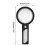 Lupe 6X/9X/15X mit LED-Lampe Black 2