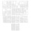 20 Pieces Journal Stencil Plastic DIY Planner Diary Drawing Template S 2