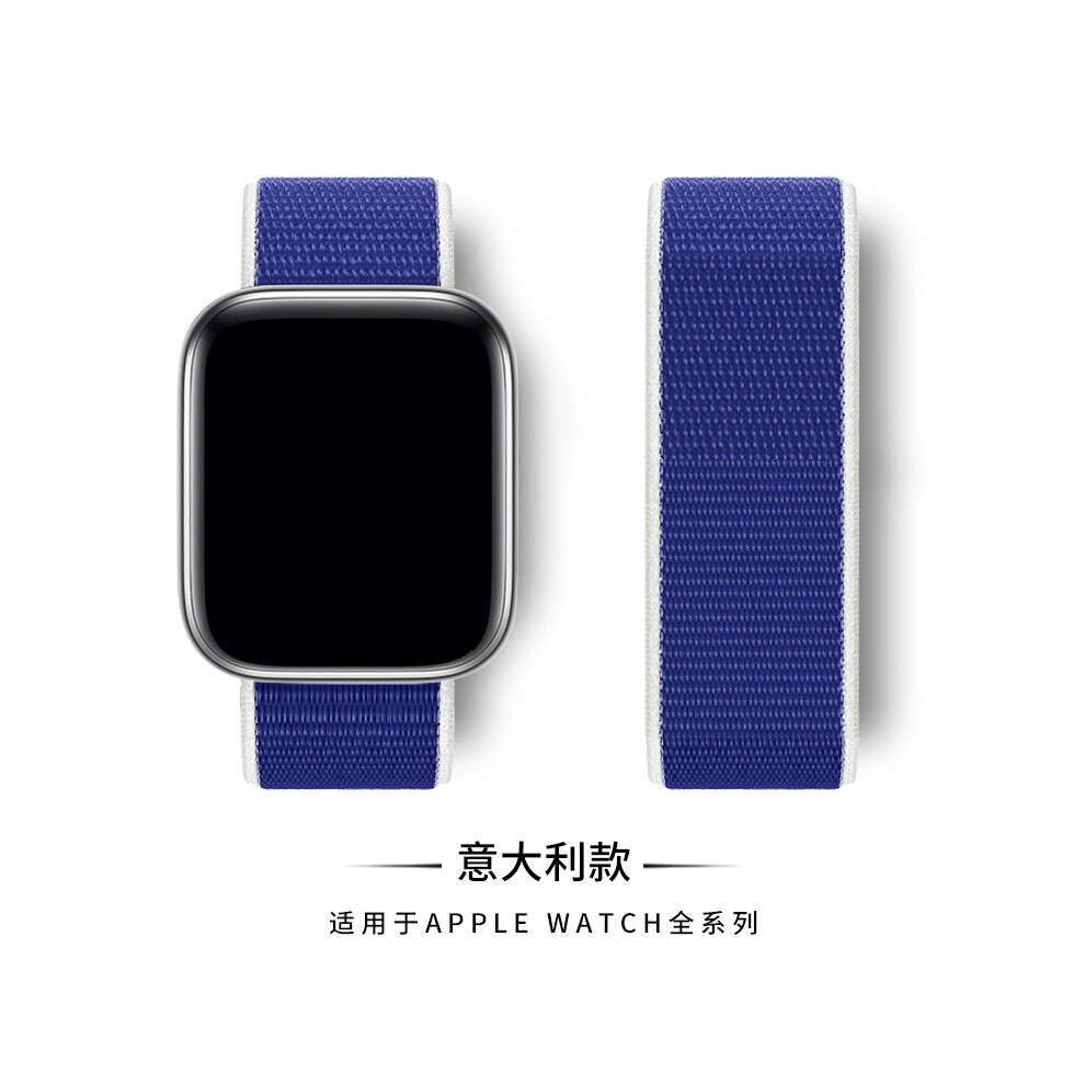 (95# Italy, 38/40/41/42Mm) For Apple Watch Nylon Woven Strap Series 8 7 6 5 4 3 2 Se 42/44/45 Mm 38/40/41Mm 4069369293177