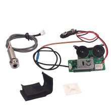 Under Saddle Piezo Pickup EQ Preamp System 2 Band for Acoustic Guitar