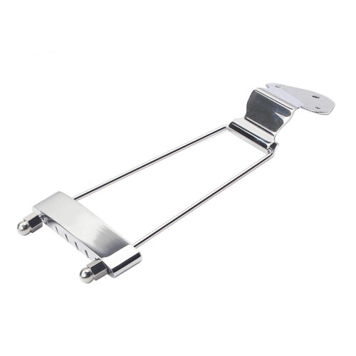 Chrome 6-String Tailpiece Bridge for Les Paul Archtop Electric GuitarG 1