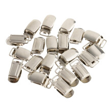 20 Pieces Pacifier Suspender Clips 15mm