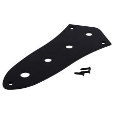 Bass Accessory Metal Control Plate 4-Hole Cover for Jazz Bass JB Parts