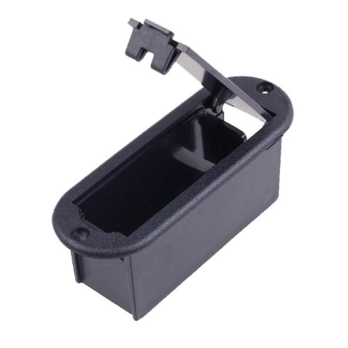 Black 9v Battery Case Box for Active Guitar Bass Pickup 2