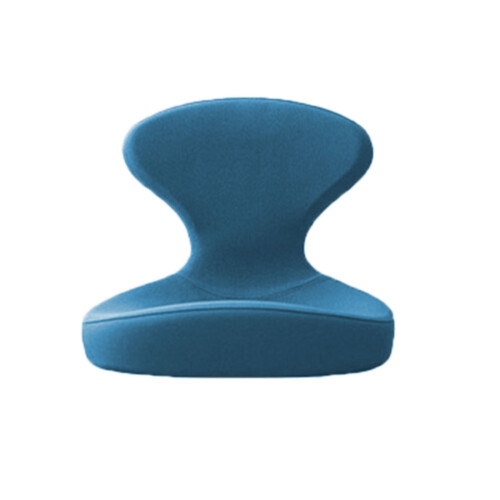 Oreiller de chaise en polyuréthane bondé avec-bleu turquoise