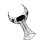 Middle Eastern Iron Candle Tower Decorative Piece For-Black 1