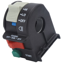 Interruttore manubrio Polaris Predator Outlaw, avviamento motore, controllo multifunzione, elevata affidabilità, controllo spegnimento, ricambio,