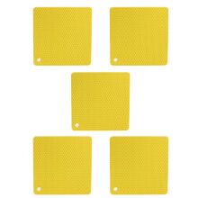 Acessórios de cozinha multifuncionais, descansos de panela de silicone resistentes ao calor, próprios para lava-louças e com base antiderrapante