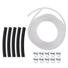 Kit di clip per tubo flessibile del serbatoio del carburante, resistente al calore e all'acqua, antiruggine, antigraffio, lunga durata, installazione