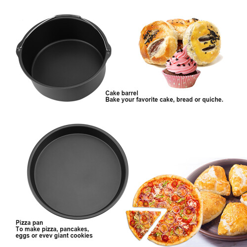 Ταψί πίτσας Deep Dish, ταψί πίτσας από ανθρακούχο χάλυβα που προσφέρει αντικολλητική 2