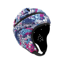 Kids Rugby Helmet Football Helmet Protector Soft Padding Rugby Headguards Rugby Protective Cap for Children Playing Training Style A