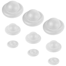 9Ud Bolas De Espuma Blancas Kit Solar Educativo Para Niños