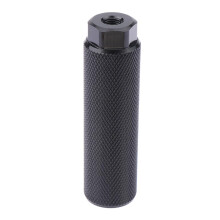 Bike Pegs 1Pcs Alloy Bike Pegs For BMX Bike Fit 3 8 Inch Axles Bike Pegs Rest Pegs Bicycle Accessories Stunt Pegs(Black)