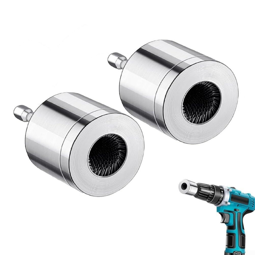 2Pcs Copper Pipe Cleaner, Electric Drill Brush, 15/22Mm For Rust, Stains 9189345792601
