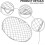 Round multipurpose cooling rack, the  kitchen tool for baking, grilling, and drying (16.5 cm) 5