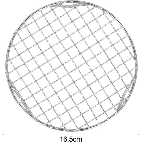 Round multipurpose cooling rack, the  kitchen tool for baking, grilling, and drying (16.5 cm) 1