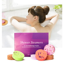 Home Spa Experience: 18-Pack Shower Steamers, Naturally Scented With Essential Oils, Helps Release Stress And Promotes Relaxation, Individually Wrappe