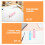 2Pcs Assorted Color Quilling Pen Plastic DIY Craft Tool 8