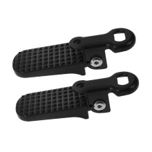 Mountain Bike Pedal Electric Car Foot Pegs Rear Wheel Treadle Folding for Easy Storage Sturdy Construction Antislip Surface Easy to Install